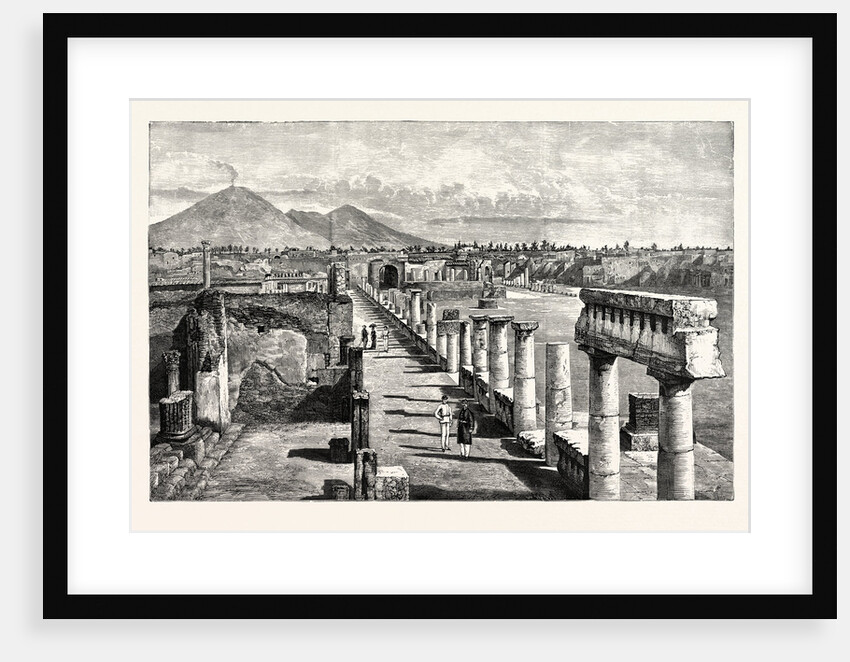 The Forum Pompeii by Anonymous