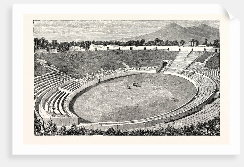 The Amphitheatre Pompeii by Anonymous