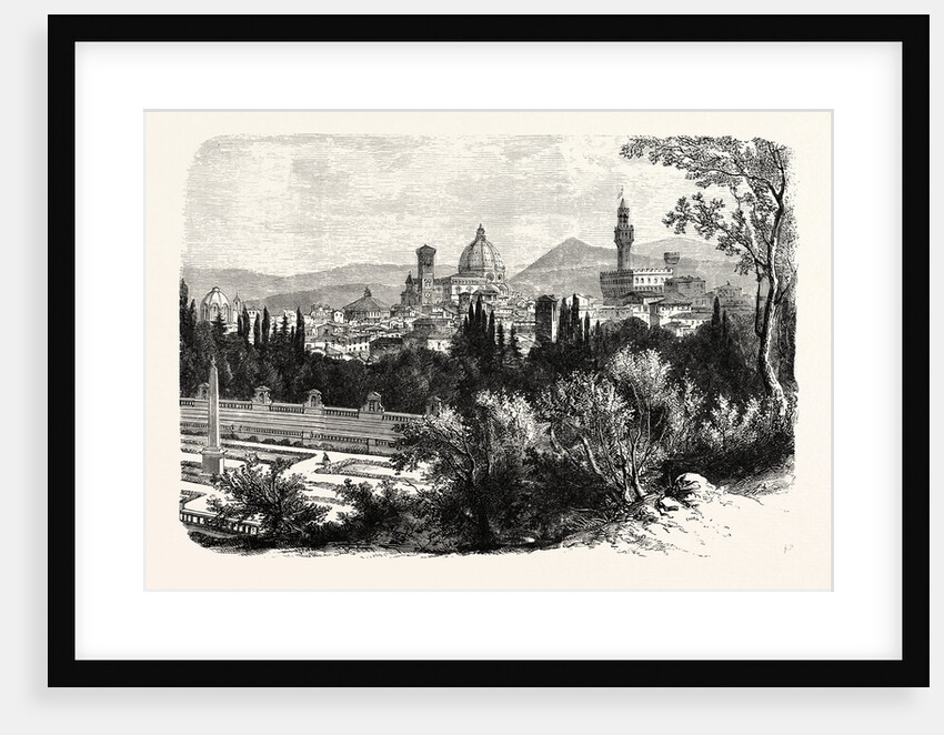 Florence from the Boboli Gardens by Anonymous