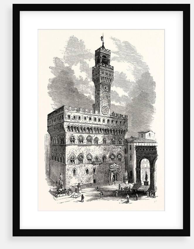 The Palazzo Vecchio by Anonymous