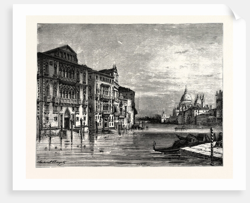 On the Grand Canal Venice by Anonymous