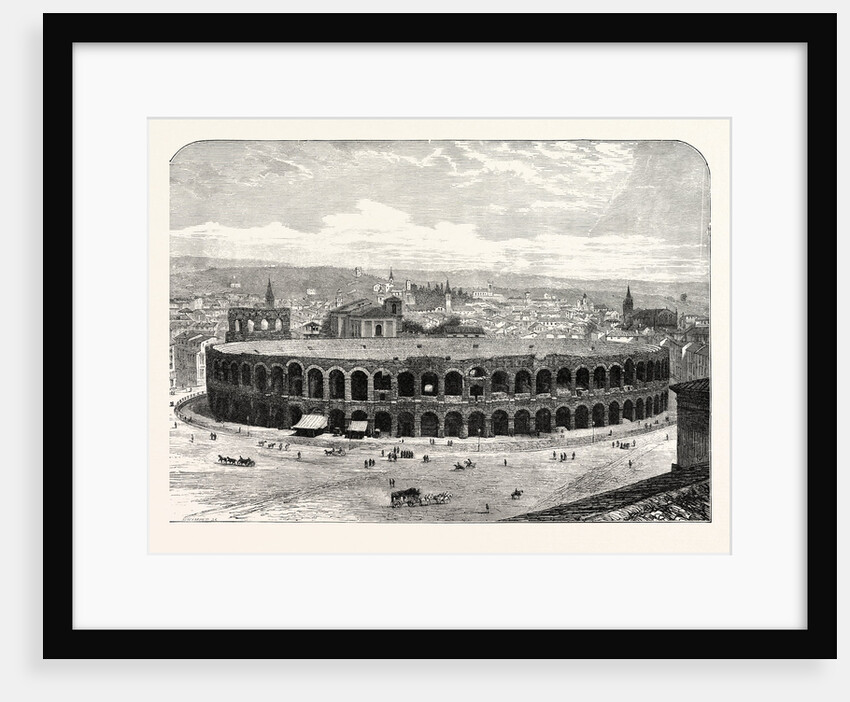 The Amphitheatre at Verona by Anonymous