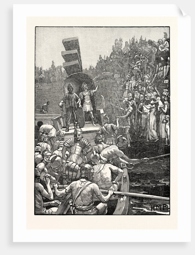 Roman Soldiers Leaving Britain by Anonymous