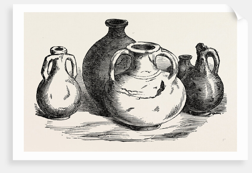 Roman Urns by Anonymous