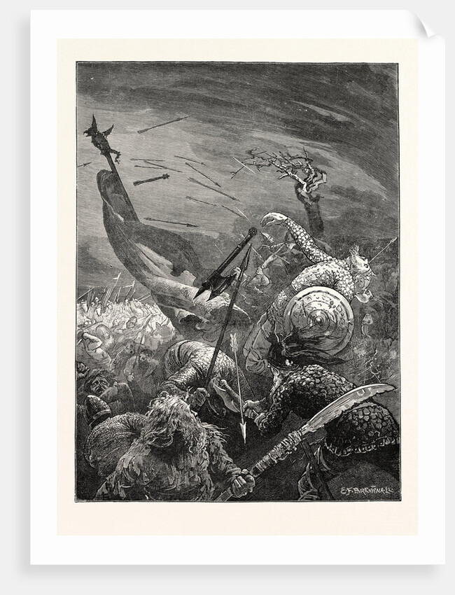 Death of Harold at the Battle of Hastings by Anonymous