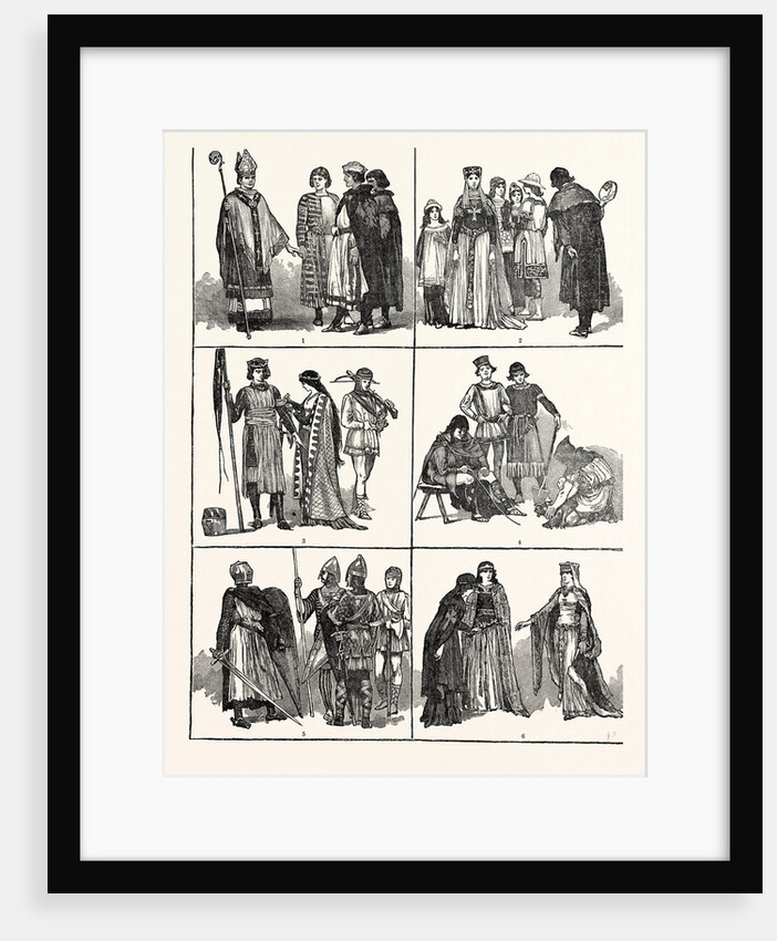 Norman Costumes of the Eleventh and Twelfth Centuries by Anonymous