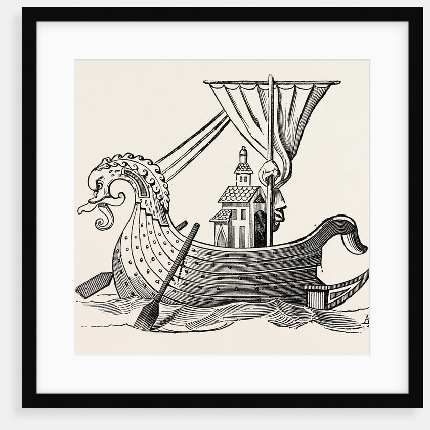 Norman Vessel of the Twelfth Century. by Anonymous