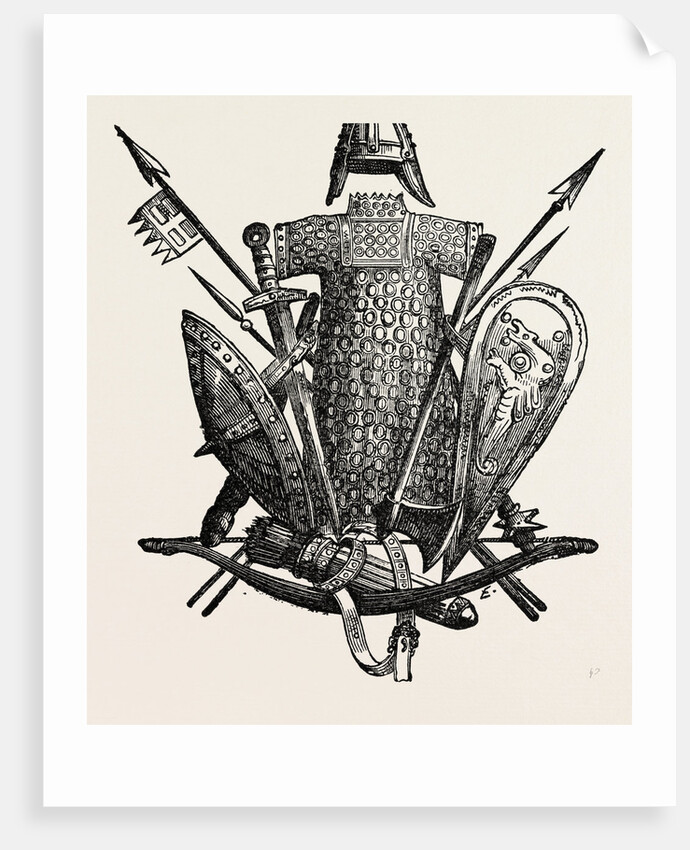 Norman and Saxon Arms. by Anonymous