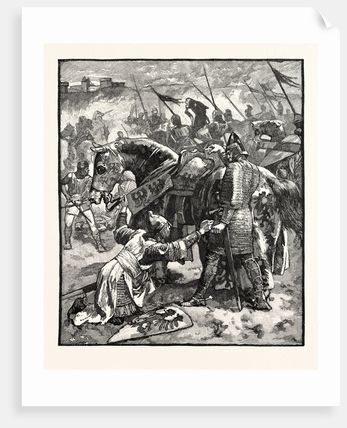 Robert Asking His Father's Pardon by Anonymous