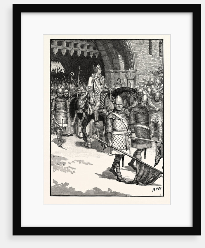 Departure of Bishop Odo from Rochester by Anonymous