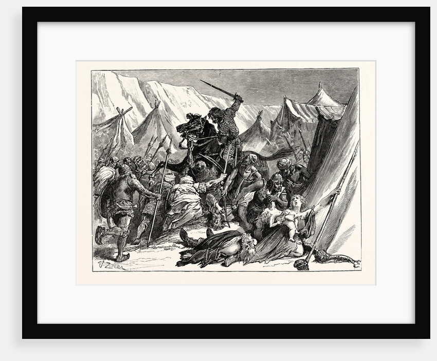 Robert of Normandy Rallying the Crusaders by Anonymous