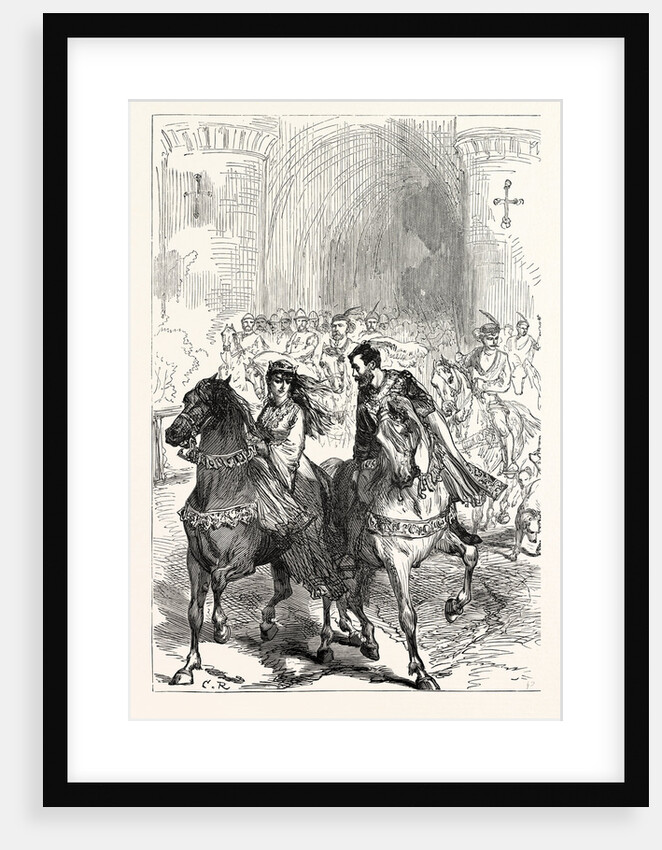 Robert of Normandy Paying Court to the Lady Sibylla by Anonymous