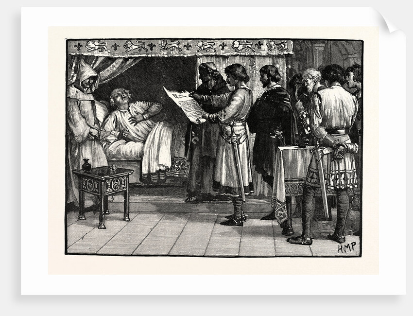 Henry Receiving the News of John's Treachery by Anonymous