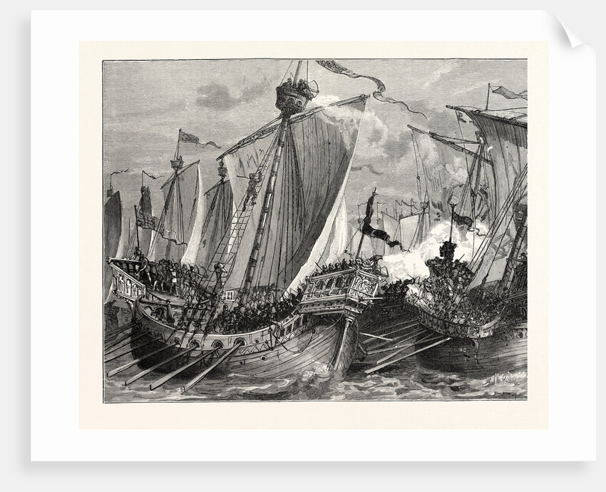 Defeat of the French Fleet in the English Channel by Anonymous