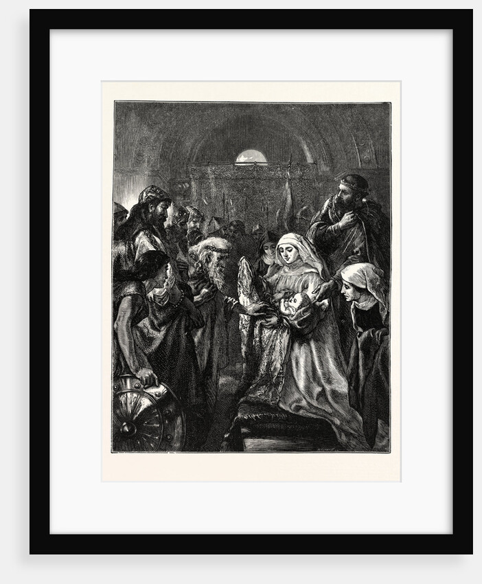 Edward Presenting His Infant Son to the Welsh by Anonymous