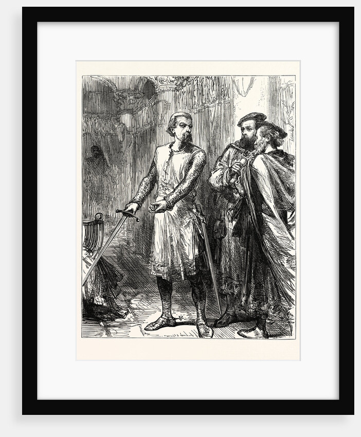 Earl Warrenne Showing His Title to His Estates by Anonymous