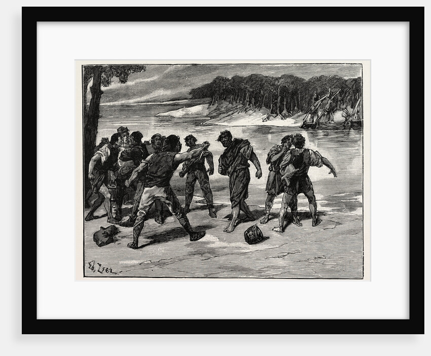 The Sailors' Quarrel Near Bayonne by Anonymous
