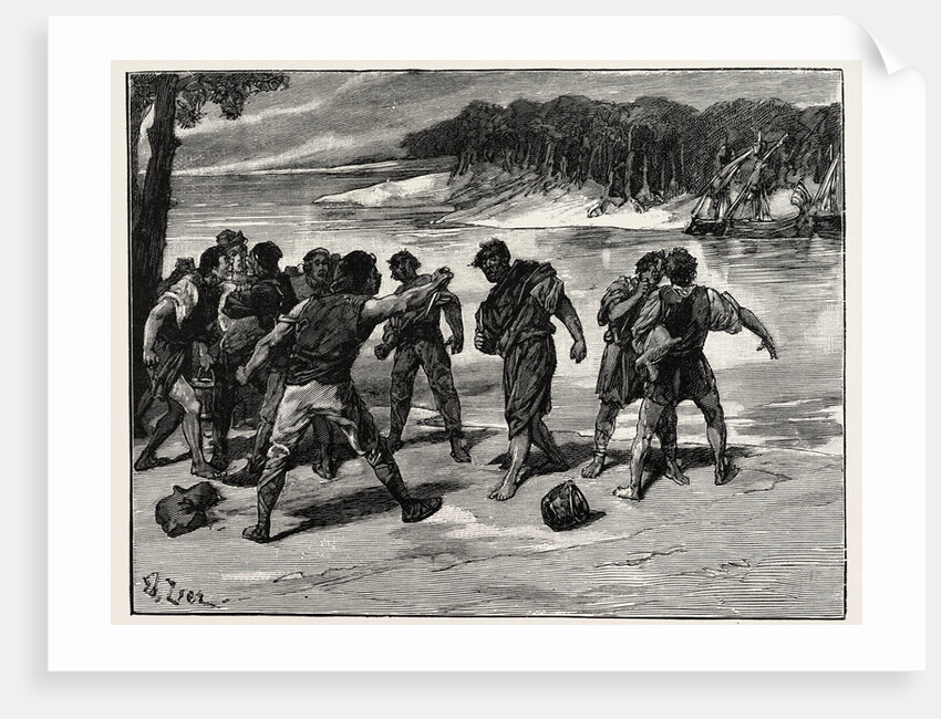 The Sailors' Quarrel Near Bayonne by Anonymous