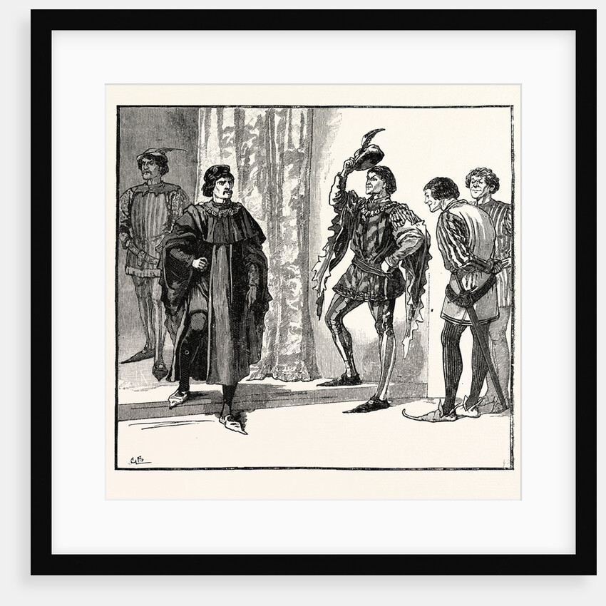 Piers Gaveston and the Barons by Anonymous