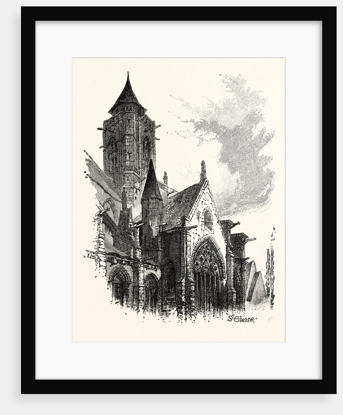 The Church of St. Etienne: Caen by Anonymous