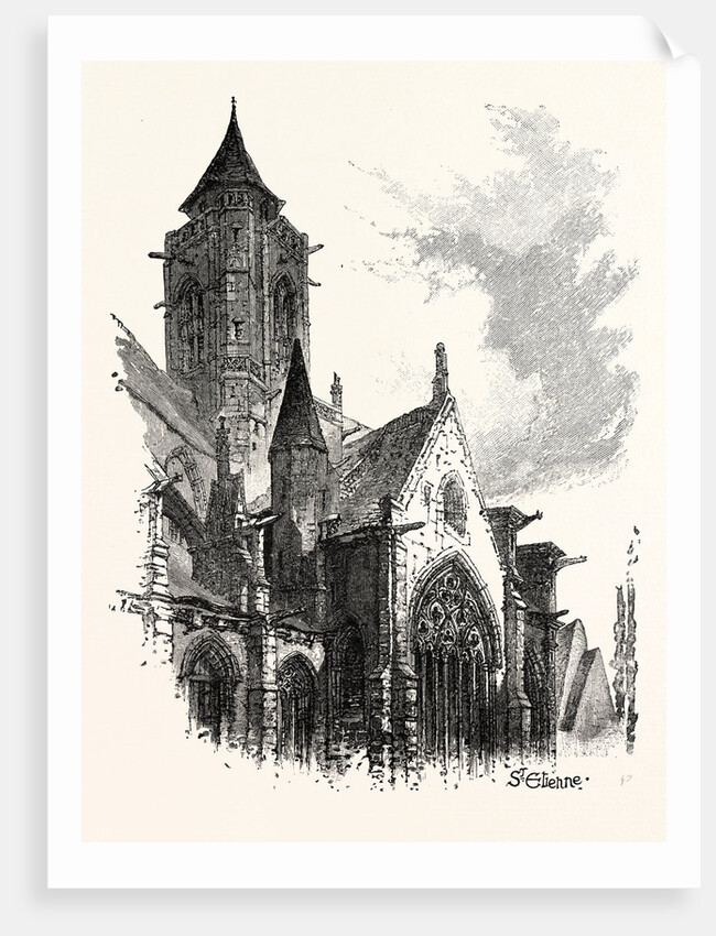 The Church of St. Etienne: Caen by Anonymous