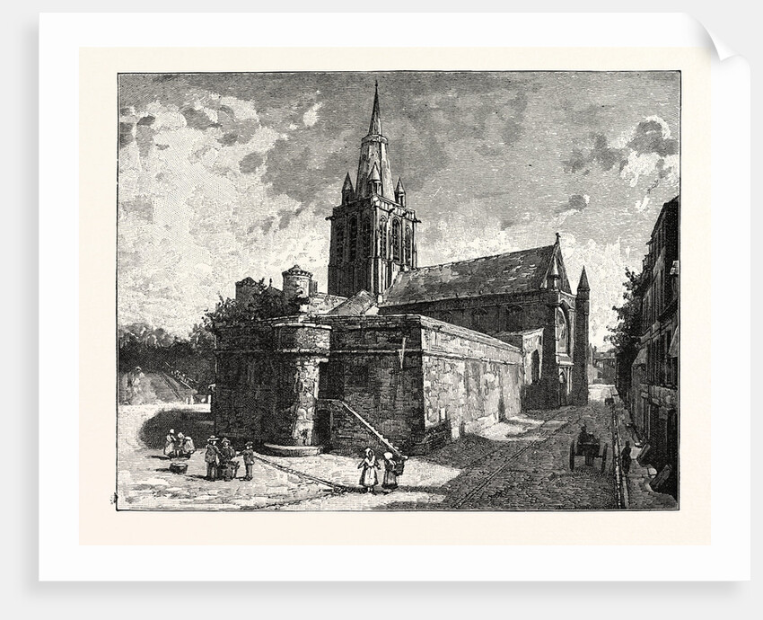The Church of Notre Dame Calais by Anonymous