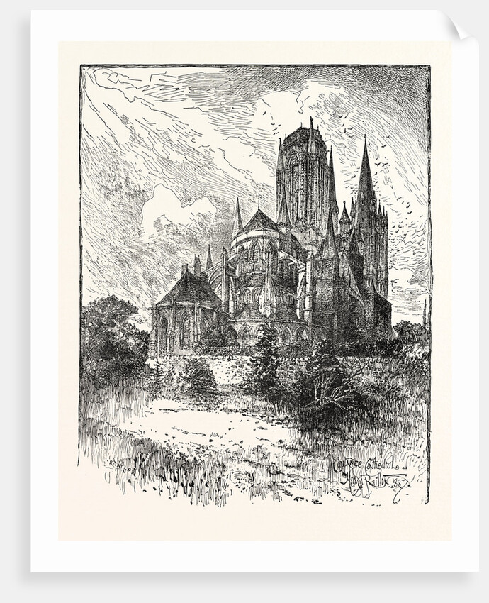 The Cathedral Coutances by Anonymous