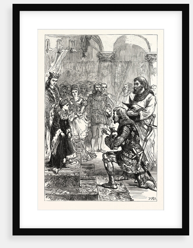 Betrothal of the Princess Isabella to Richard by Anonymous