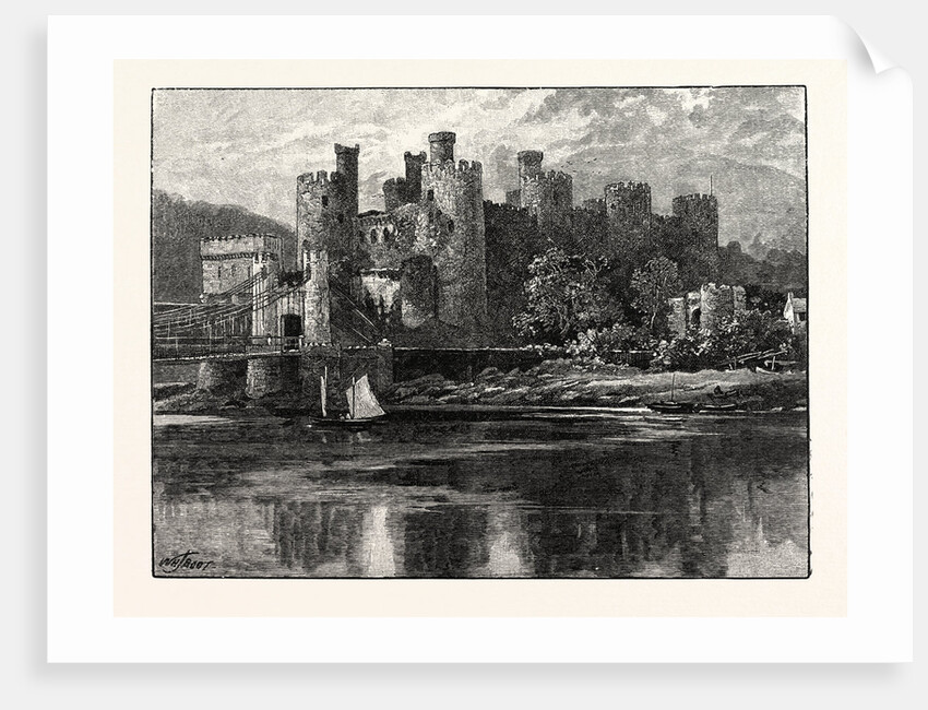 Conway Castle by Anonymous