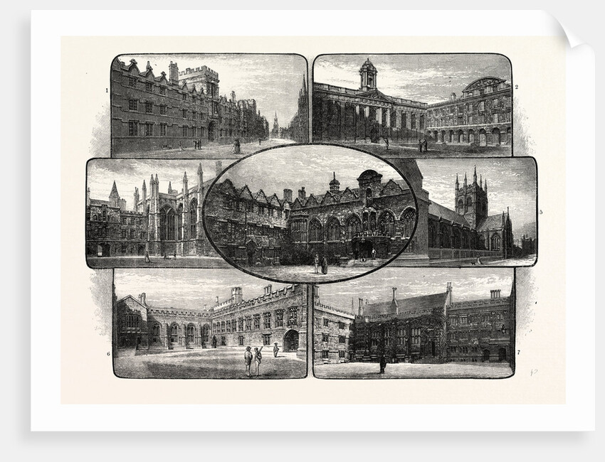 The Thirteenth and Fourteenth Century Colleges of Oxford University by Anonymous