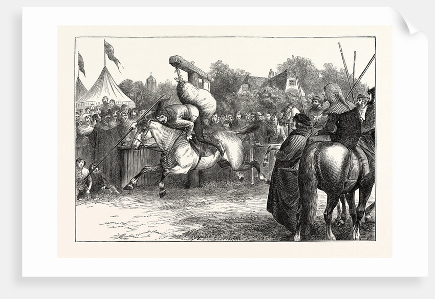 English Merry-Making in the Fourteenth Century: Tilting at the Quintain by Anonymous