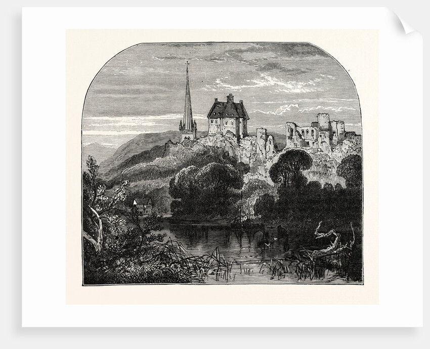 Monmouth Castle (Birthplace of Henry V.) by Anonymous