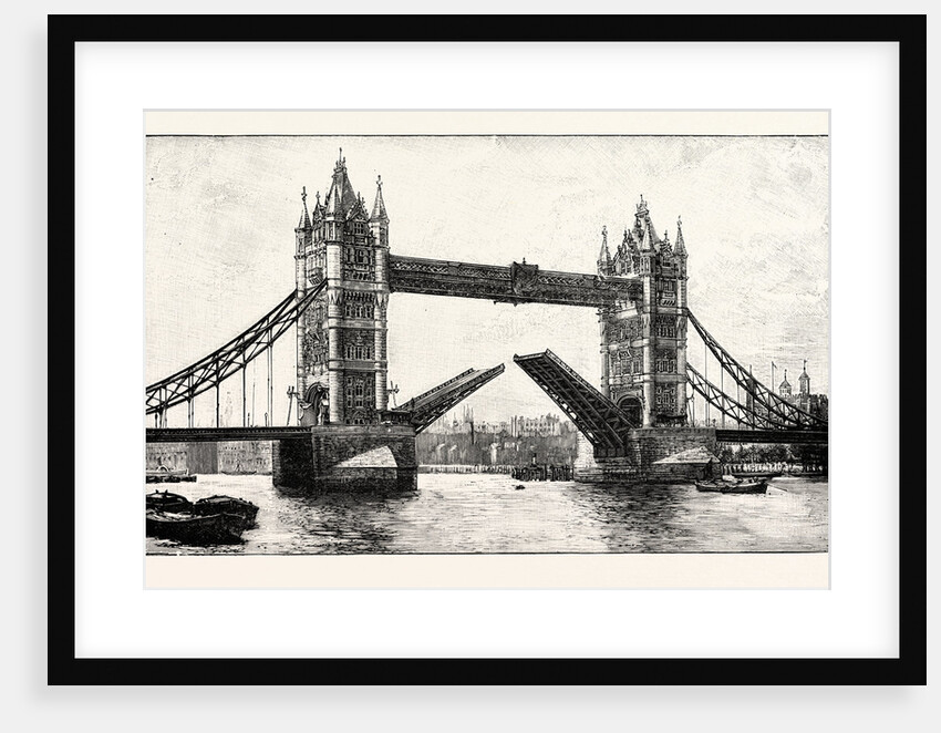 The Tower Bridge. by Anonymous