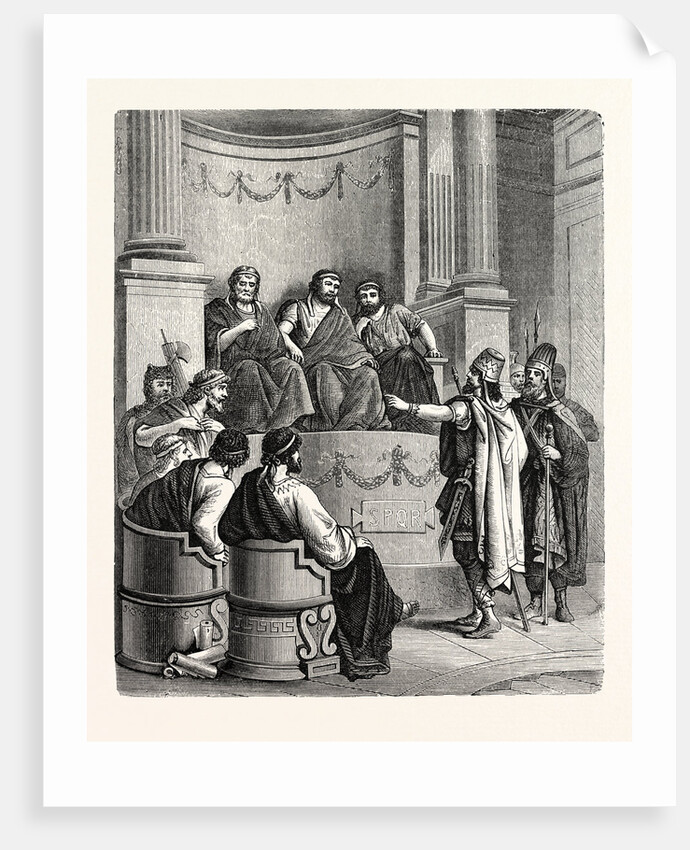 Eastern Kings Invoking the Judgment of the Roman State. by Anonymous