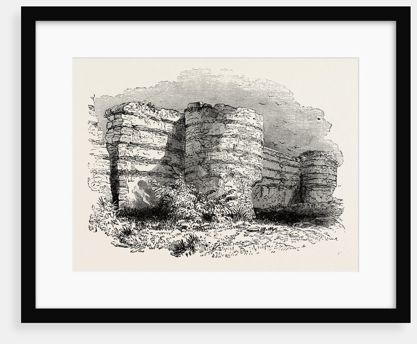 Roman Masonry Remains of Fortress Walls in Britain. by Anonymous