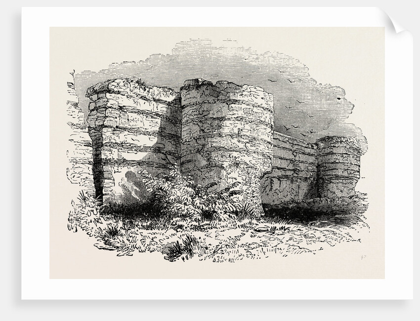 Roman Masonry Remains of Fortress Walls in Britain. by Anonymous