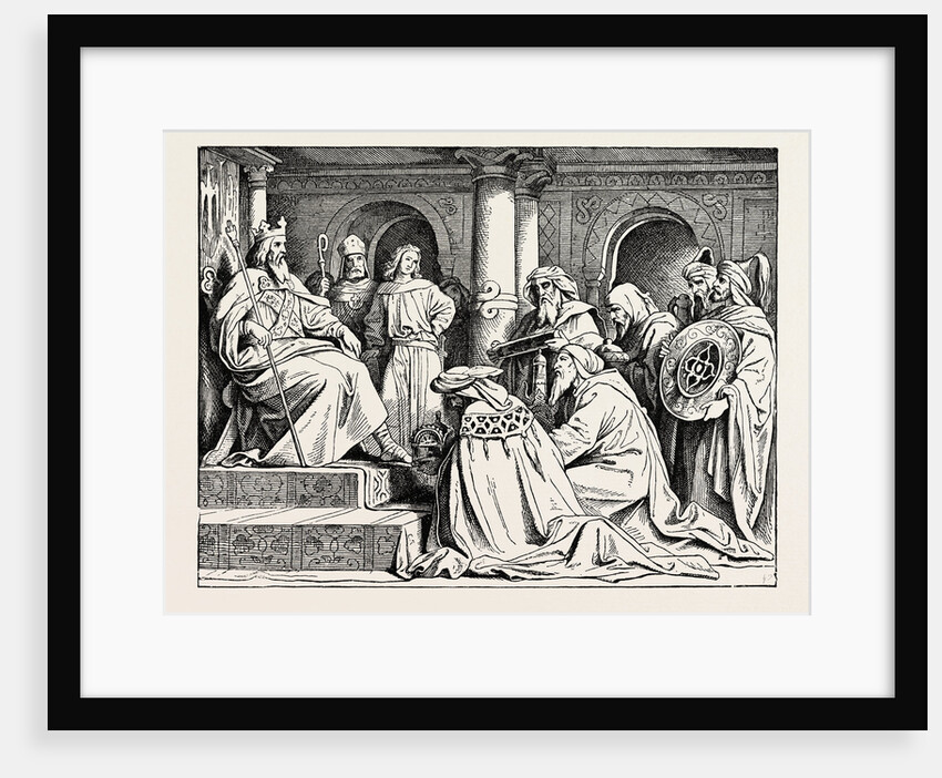 Charlemagne Receiving Ambassadors from Haroun Al Raschid by Anonymous