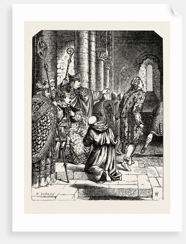 The Alarm at William's Coronation by Anonymous