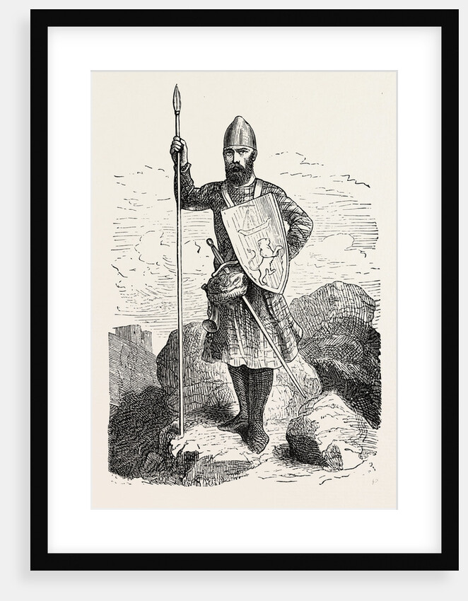 Scottish Soldier 12th Century by Anonymous