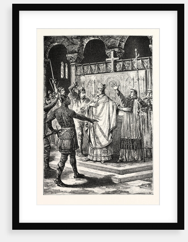 The Murder of Thomas Becket by Anonymous