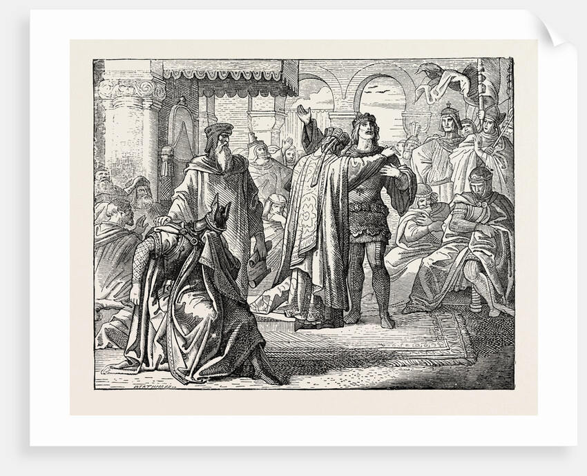 Reconciliation of Richard I. With the Emperor Henry VII by Anonymous