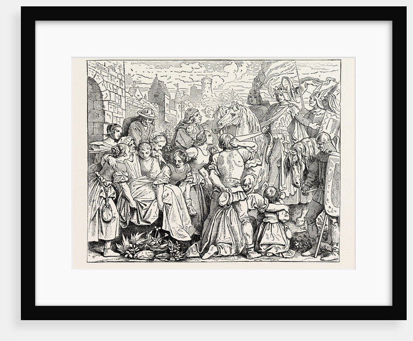 The Emperor Conrad III. And the Women of Weinsberg. by Anonymous
