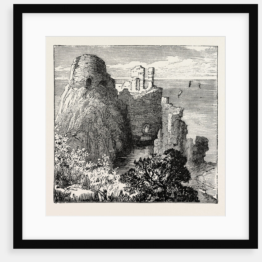 Dunbar Castle. by Anonymous