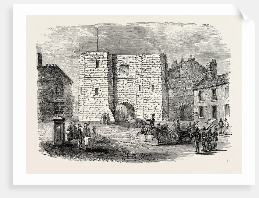 Alnwick Castle Gateway. by Anonymous