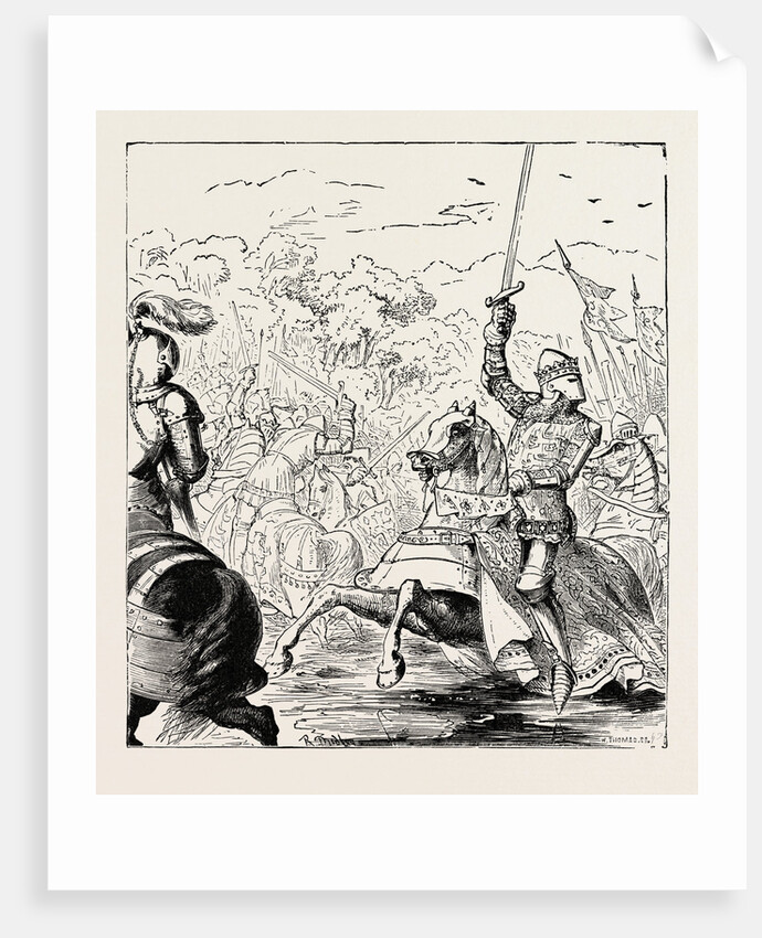 The Ford of Blanche-Taque. by Anonymous