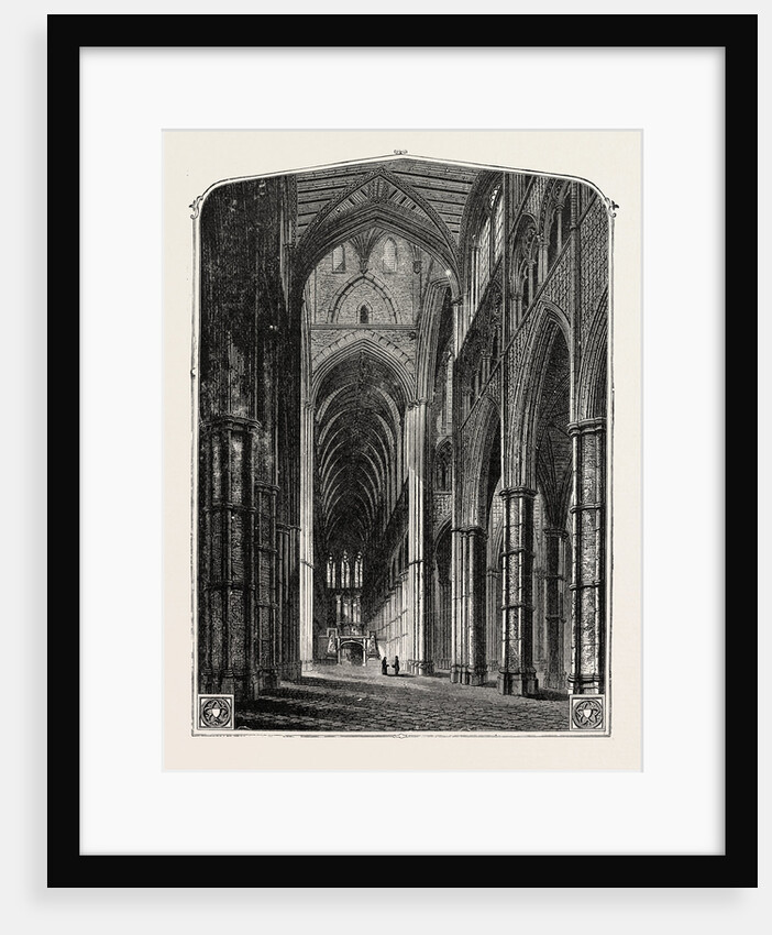 Westminster Abbey the Nave. by Anonymous