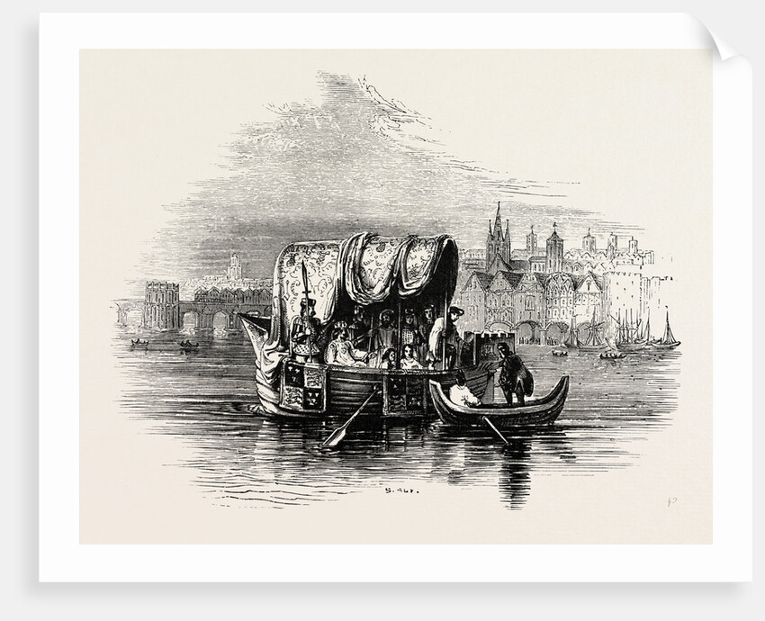 The Poet Gower Received by Richard II by Anonymous