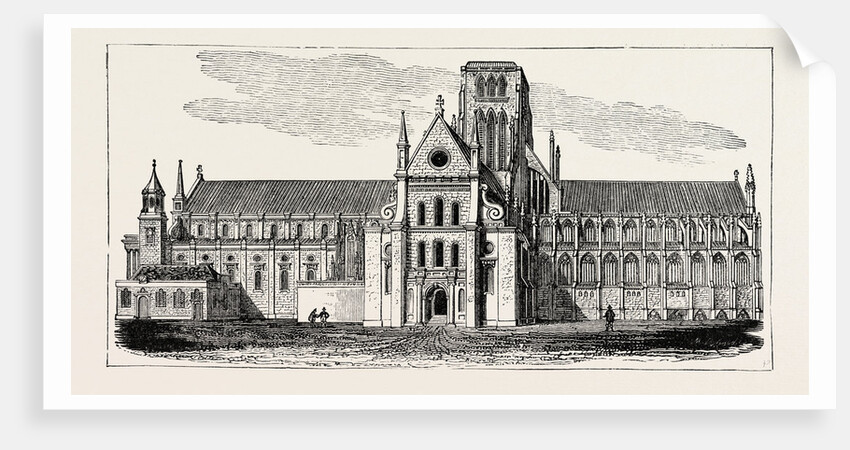 Old St. Paul's Cathedral by Anonymous