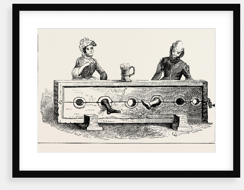 Sitting in the Stocks. by Anonymous