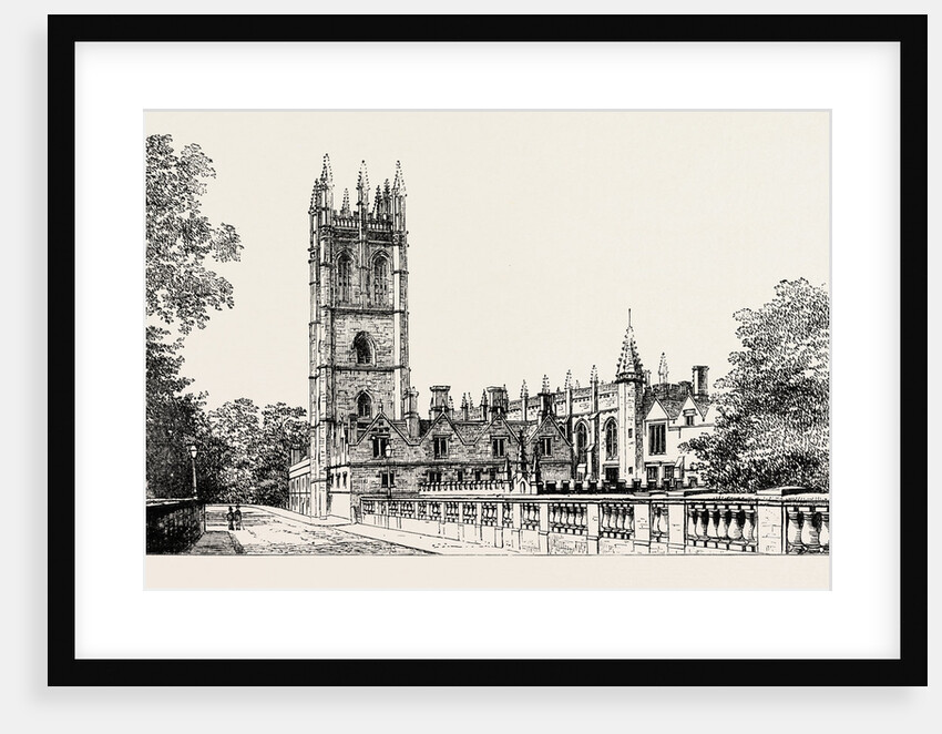 Magdalen College Oxford. by Anonymous